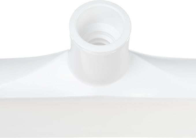 SPARTA 20" Floor Squeegee Replacement Head, Seamless Rubber with Rust-Free Plastic Frame for HACCP Compliance, Heavy-Duty Industrial Use, Thermoplastic Rubber, 20 Inches, White