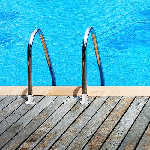 2pcs Pool Deck Flanges, Stainless Steel Pool Ladder - Image 3