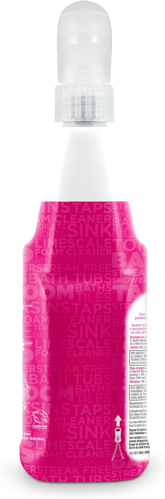 Stardrops - The Pink Stuff - Miracle Bathroom Foam Cleaner 750ml - Baths, Tiles, Soap Scum, Limescale, Streak Free