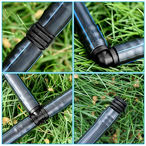 Maitys 8 Pcs 1/2 Inch Drip Irrigation Fitting Soaker Hose - Image 7