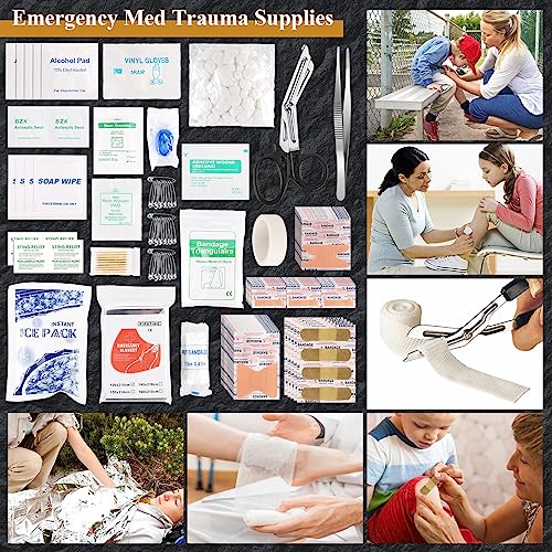 Abpir318 PCS Emergency Survival Kit, Survival Gear | Travel Essentials - Image 7
