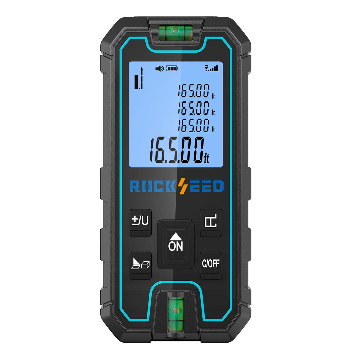 Laser Measuring Tool 165 Feet, RockSeed Portable Laser Measure - Image 1