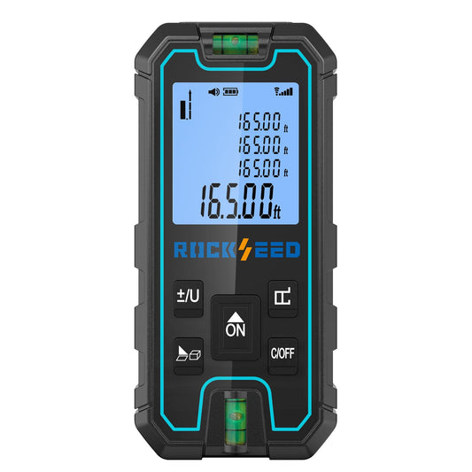 Laser Measuring Tool 165 Feet, RockSeed Portable Laser Measure - Image 1