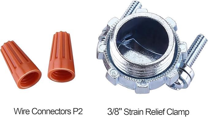 HK 3 Feet Garbage Disposal Power Cord Kit, Heavy Duty Power Cord Replacement for Any Garbage Disposal Model as InSinkErator