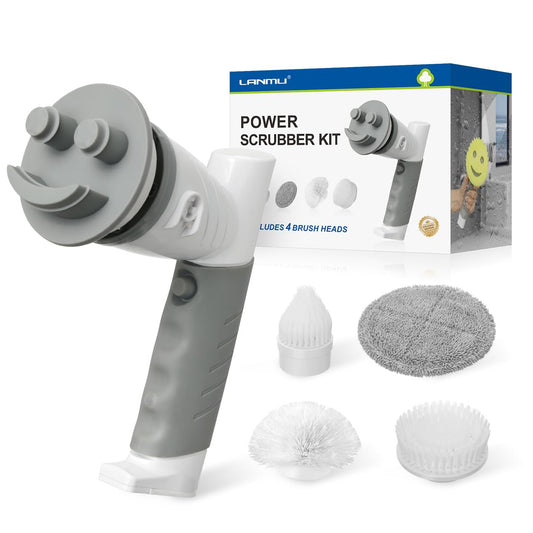LANMU Electric Scrubber Sponge Wand Compatible with Scrub - Image 1