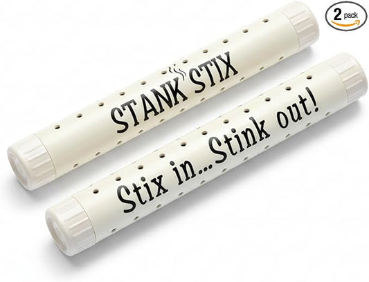 Glovestix StankStix Solos Shoe Deodorizer and Odor Eliminator for Shoes, Boots, Smelly Gym Bags, Boxing, Lacrosse, Soccer & Hockey Gear, Non-Toxic