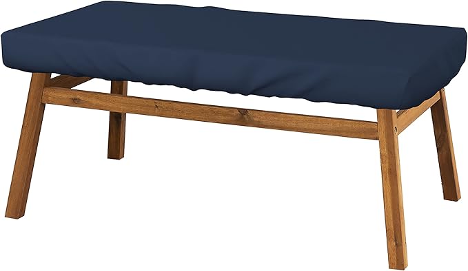 Covers & All Rectangle Table Top Cover, 12 Oz Waterproof UV & Weather Resistant Patio Table Cover, Outdoor Table Cover for Patio Furniture (75" L x 40" W x 5" H, Blue)