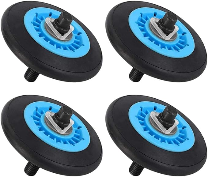 Dryer Repair Kit DC97-16782A Dryer Roller Compatible with Sam-sung DV50K86EV/A3 DV40J3000EW/A2 Includes 6602-001655 Dryer Belt DC93-00634A Dryer Idler Pulley with Tension Spring by AMI PARTS