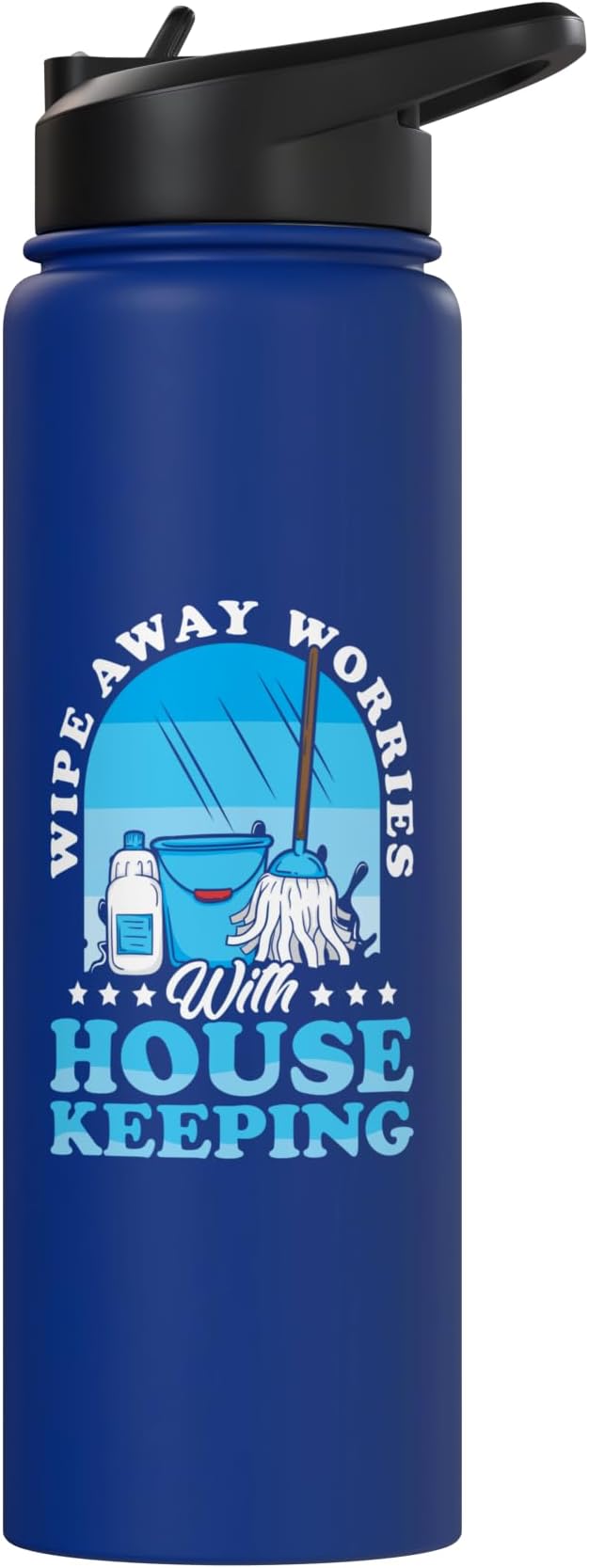 Housekeeping House Keeper Uniforms Housekeeper Stainless Steel Insulated Water Bottle