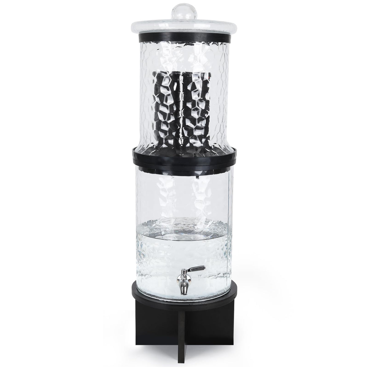 3 Gallon All Glass Gravity-Fed Water Purifier, Countertop Water - Image 1