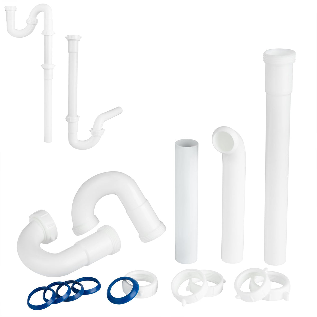 Bathroom Sink Drain Kit,for Most 1-1/4” Bathroom & Kitchen - Image 1