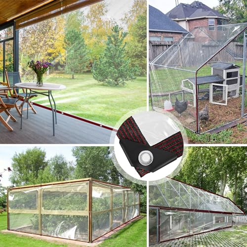 Clear Tarps Heavy Duty Waterproof - with Grommets | Beauty & Personal - Image 6