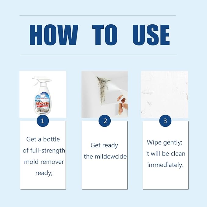 High-Efficiency Stain-Removing Spray， Wall Cleaner ，Effectively removes stains Suitable， for wood, tile, fabric, bathroom, and kitchen surfaces (3)