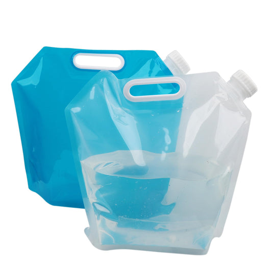 Collapsible Water Container Bag Plastic Carrier Tank Folding Bags - Image 1