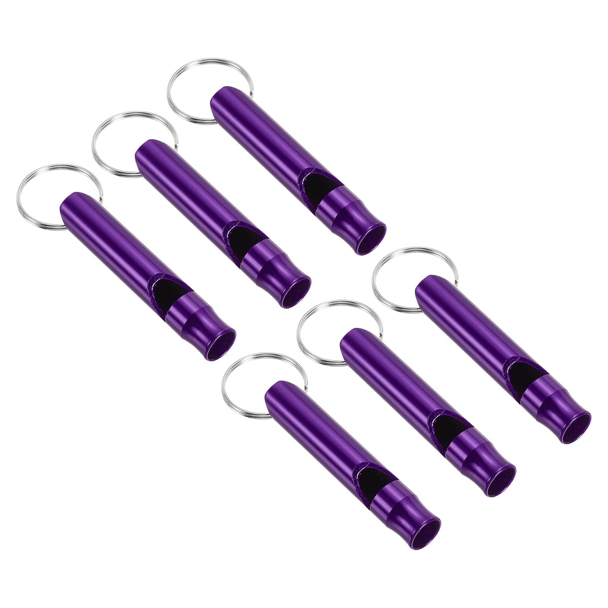 PATIKIL Emergency Whistle, Loud Sound Aluminum Keychain Whistle - Image 1