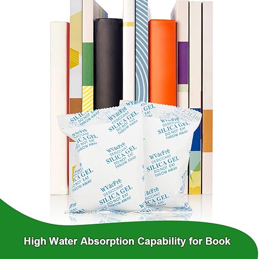 2 Gram(500Packs) Food Grade Moisture Absorber Silica Gel Desiccant Packets for Storage,Desiccant Beads Silica Gel Packs for Moisture Control