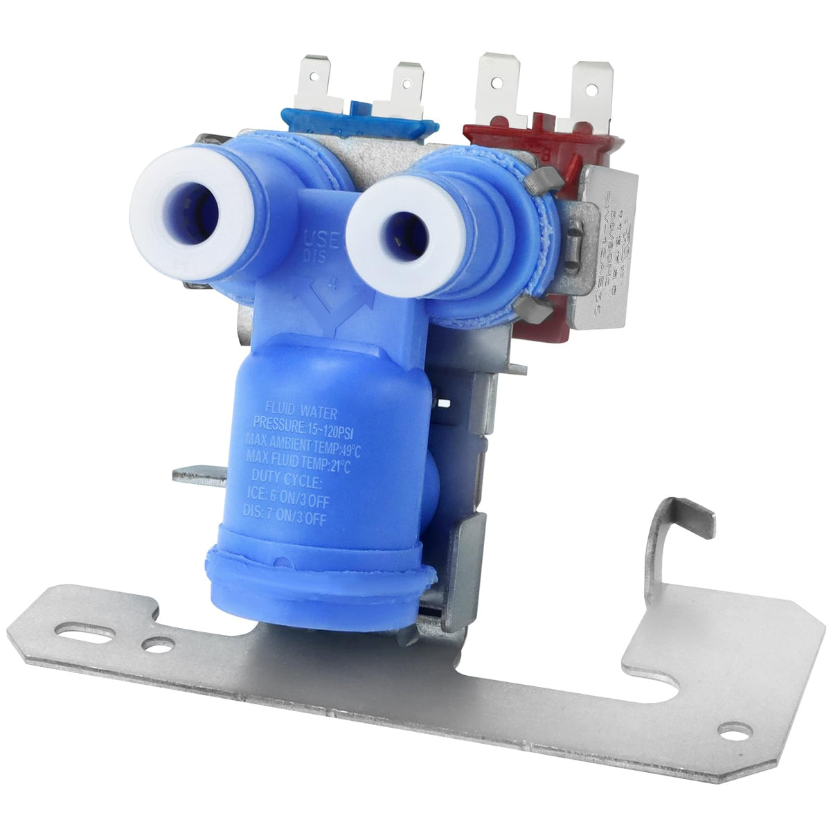 WR57X10032 WR57X33326 Refrigerator Water Inlet Valve by Techecook - Image 1