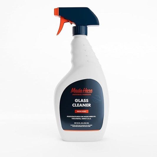 Ultra Concentrated Glass Cleaner - VOC Free, Streak-Free Cleaning for Windows, Mirrors, Glass Showers and More - Fast-Drying and Easy to Use - Ideal for Schools, Hospitals, and More