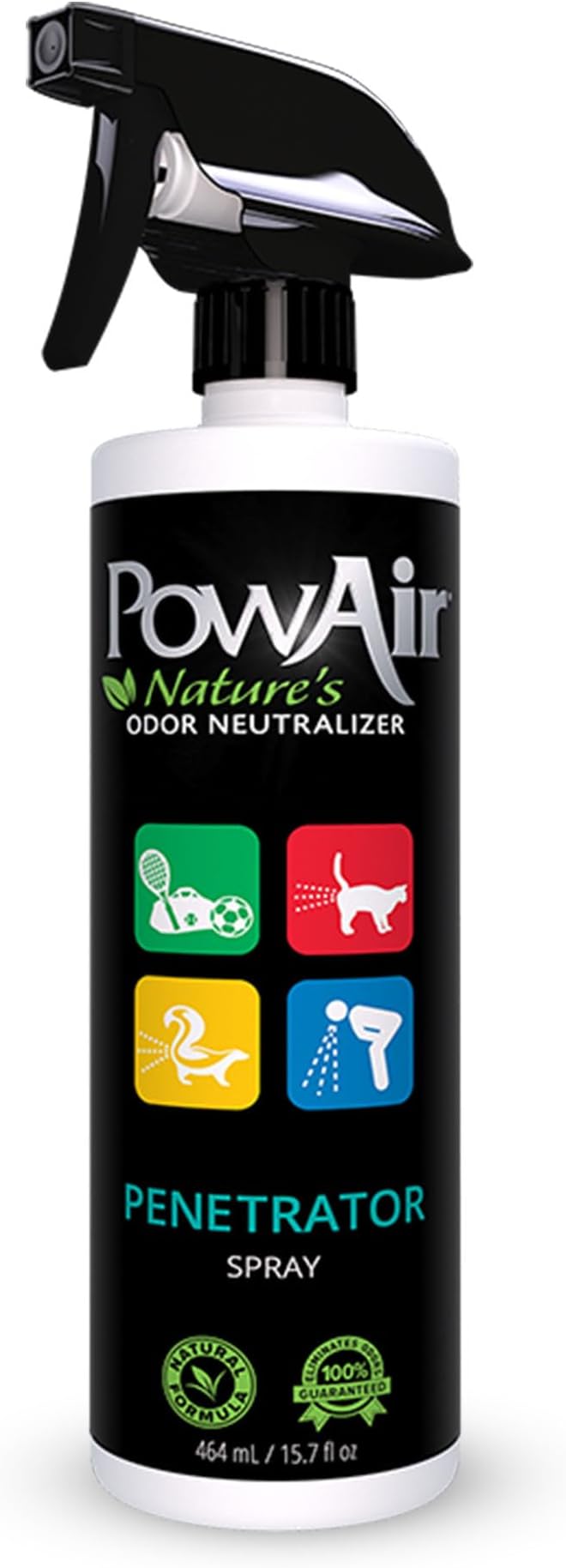 PowAir Tropical Breeze Odor Neutralizer Penetrator Spray, 16oz