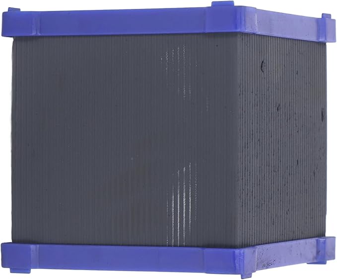 Pssopp Aquarium Water Purifier Cube Filter, High Efficiency Strong Filtration Activated Carbon Aquarium Filter for Ponds Fish Stock (10x10x10cm / 3.9x3.9x3.9in)