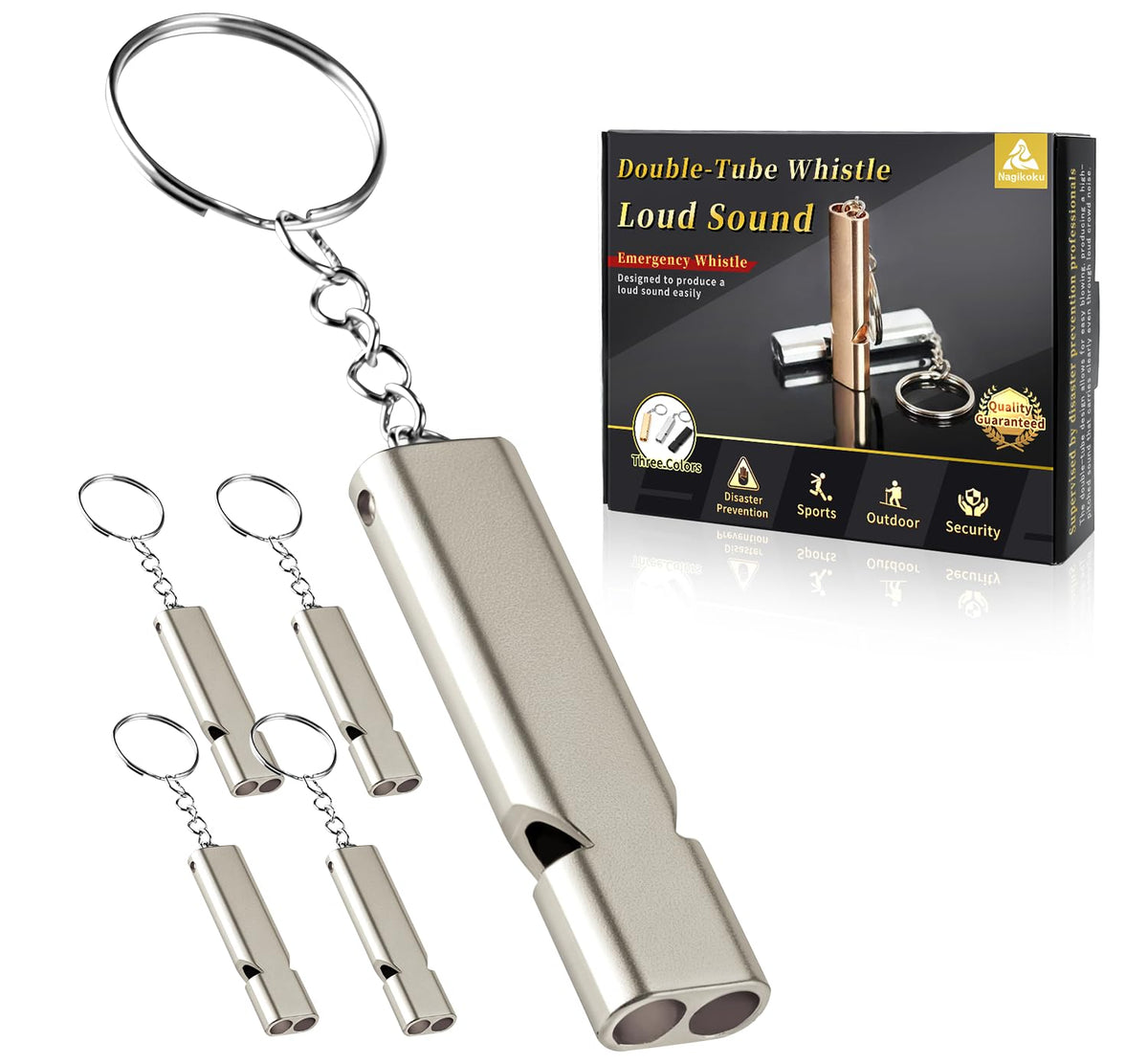 Whistle Emergency Whistles Premium Lifeguard Safety Whistle - Image 1