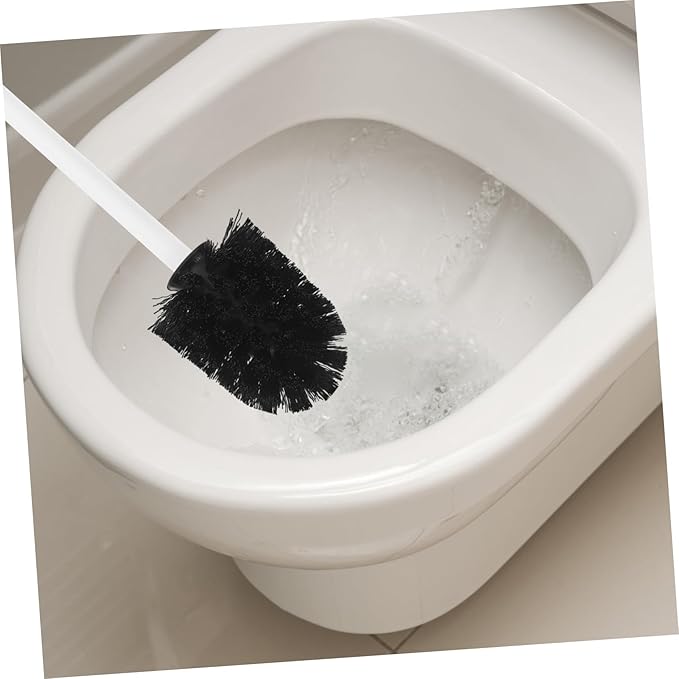 CHILDWEET 10pcs Toilet Brush Replacement Heads Heavy Duty Stainless Steel Scrubber Refills with High-Density Bristles for Deep Cleaning Toilet Bowls Quick Install Bathroom Brush Heads for