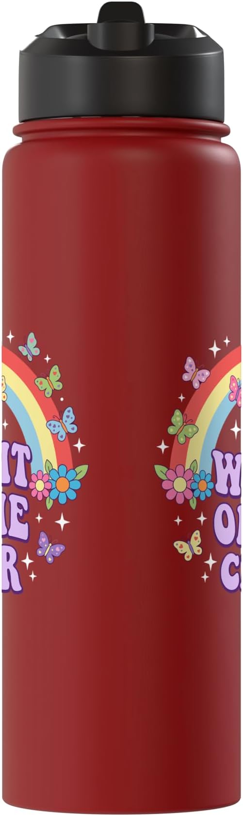 Rainbow Stainless Steel Insulated Water Bottle