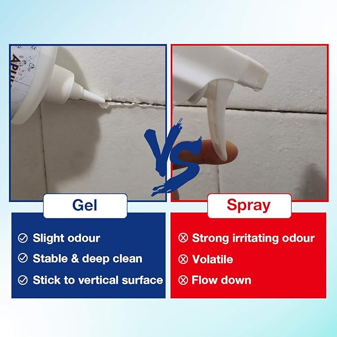 No-Scrub Grout Gel – Clean Tile Without Effort