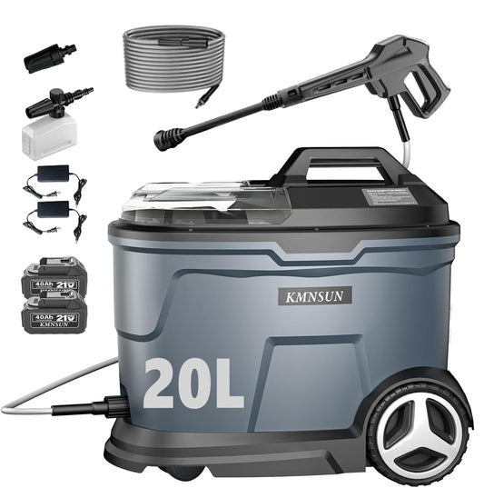 Portable Pressure Washer with Tank, Cordless Pressure - Image 1
