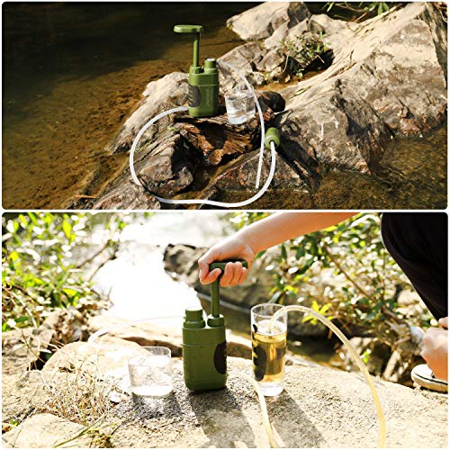Purewell Water Hand Purifier Pump with Replaceable Carbon - Image 4