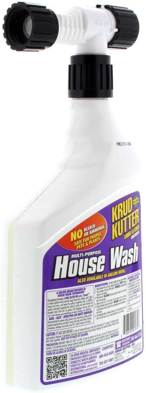 Krud Kutter HW32H4 Multi-Purpose House Wash, 32 oz (Pack of 2)
