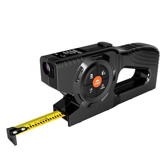 3-in-1 Digital Tape Measure, 196Ft Laser Measurement Tool - Image 1