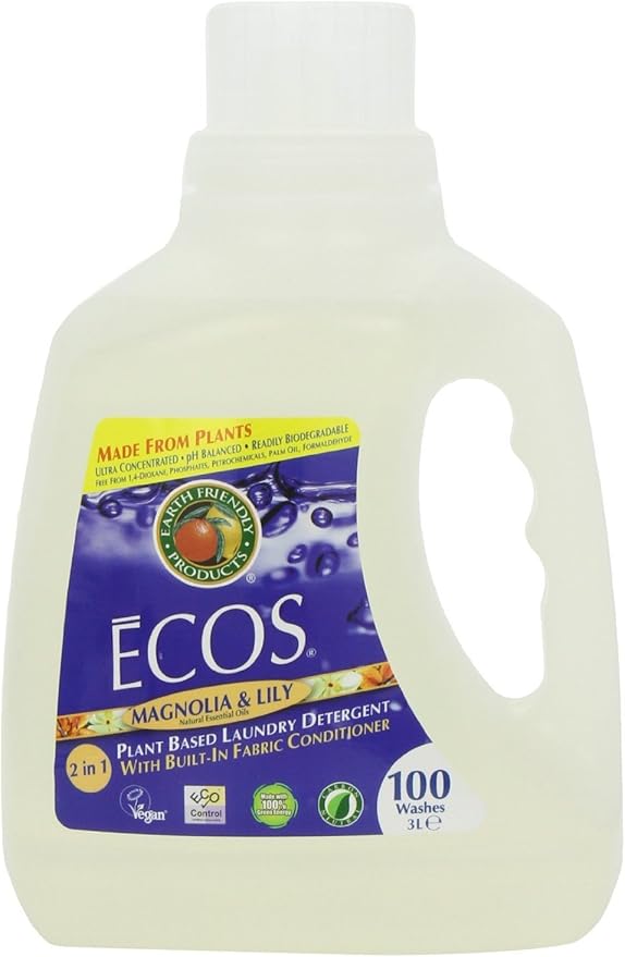 100 Oz Ecos Magnolia and Lilies Ultra Laundry Liquid
