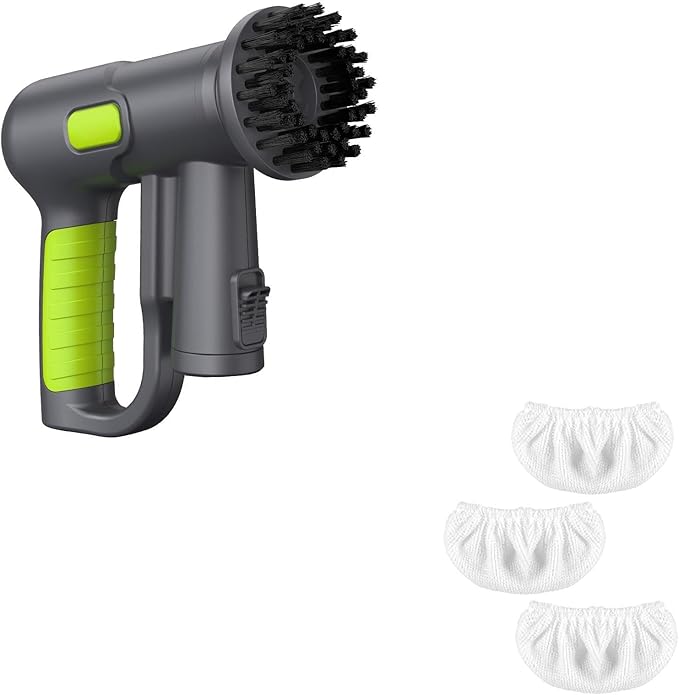 10-in-1 Electric Spin Scrubber with Universal Microfiber Cloths