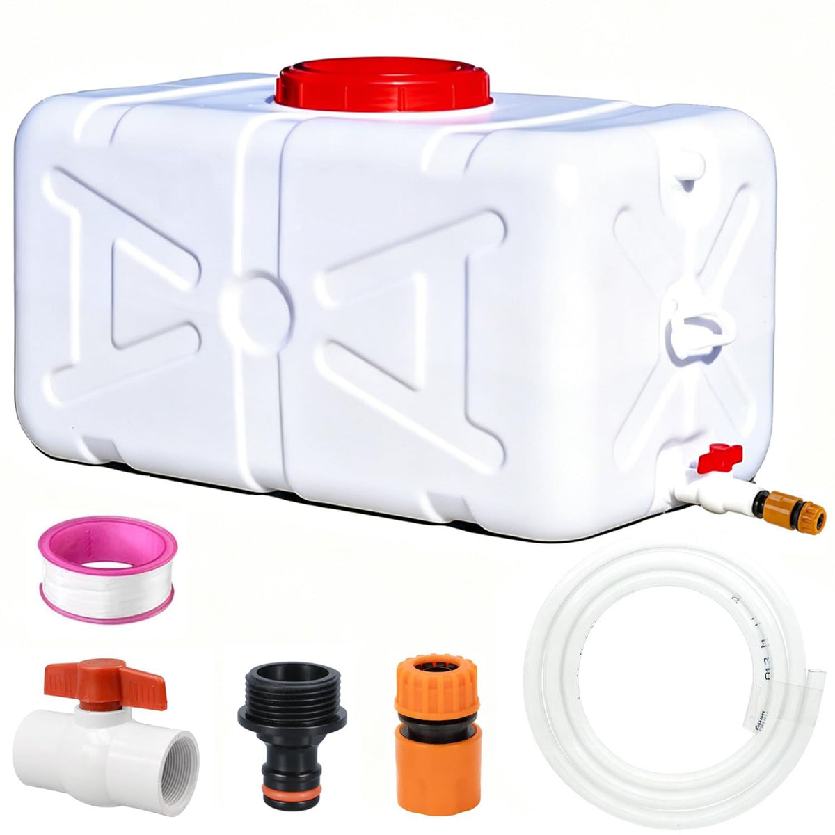 Youlina Gallon Water Tank with Faucet, Water Storage - Image 1