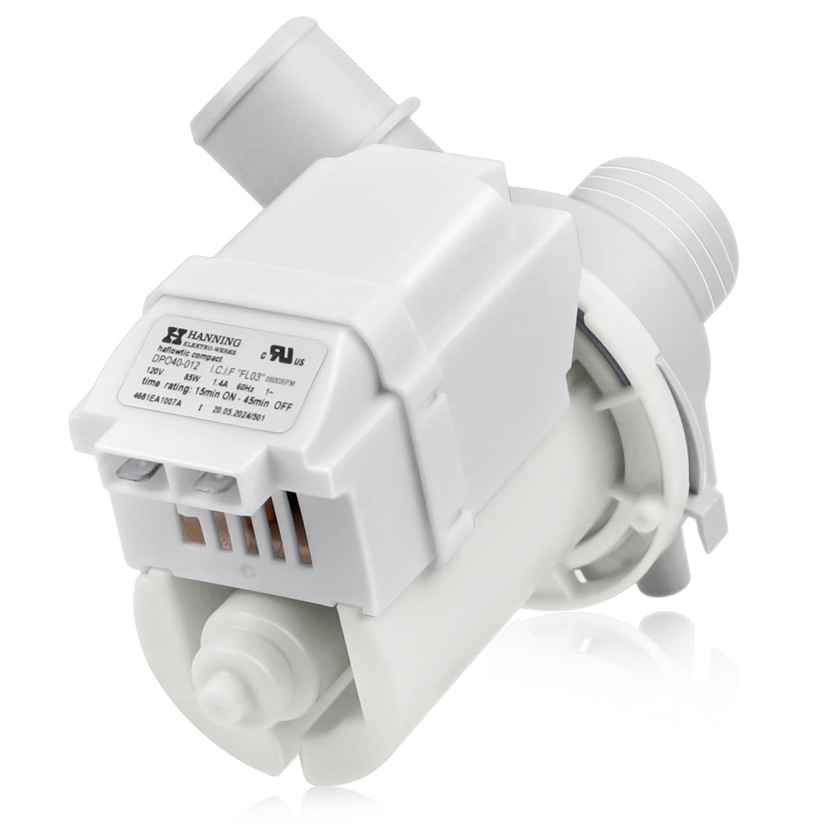 4681EA1007A DP040-012 Washer Drain Pump Assembly(OEM) Compatible - Image 1