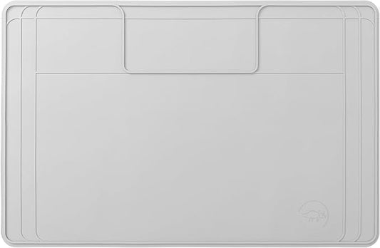 The Original Under Sink Mat - Silicone Waterproof mat, Trimmable, Easy to Clean, Kitchen cabinet liner, Undersink waterproof mat, Disinfection Surface - 34" x 22" or smaller