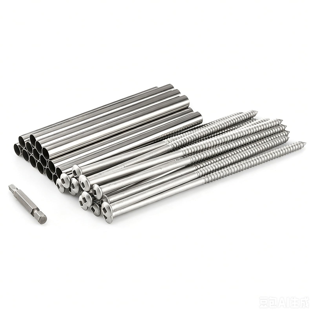 15 Pack Gutter Screw 7-Inch Screw & Stainless Steel - Image 1