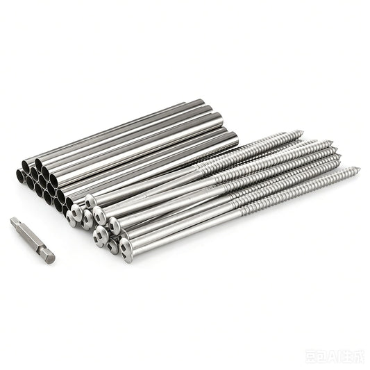15 Pack Gutter Screw 7-Inch Screw & Stainless Steel - Image 1