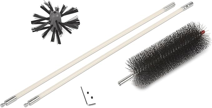 RJR601 LintEater Junior Rotary Dryer Vent Cleaning System, Removes Lint, Extends Up to 3