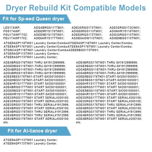 Upgraded Dryer Rebuild Kit Compatible with Speed Queen - Image 4