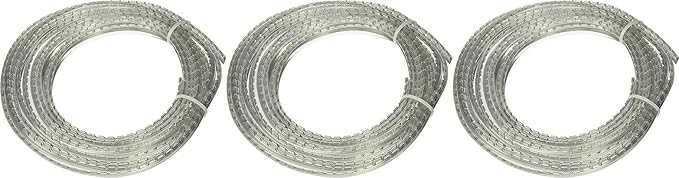 Sommerfeld's 75 feet of Clear Rubber Glass Retainer for Woodworking Glass Panel Doors on Cabinets