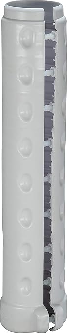 Truebro 82198 Lav Guard 2 100 Series Undersink Molded Vinyl Adjustable Center/End Outlet Waste 2 Basket Strainer Covers, 107 E-Z, China White