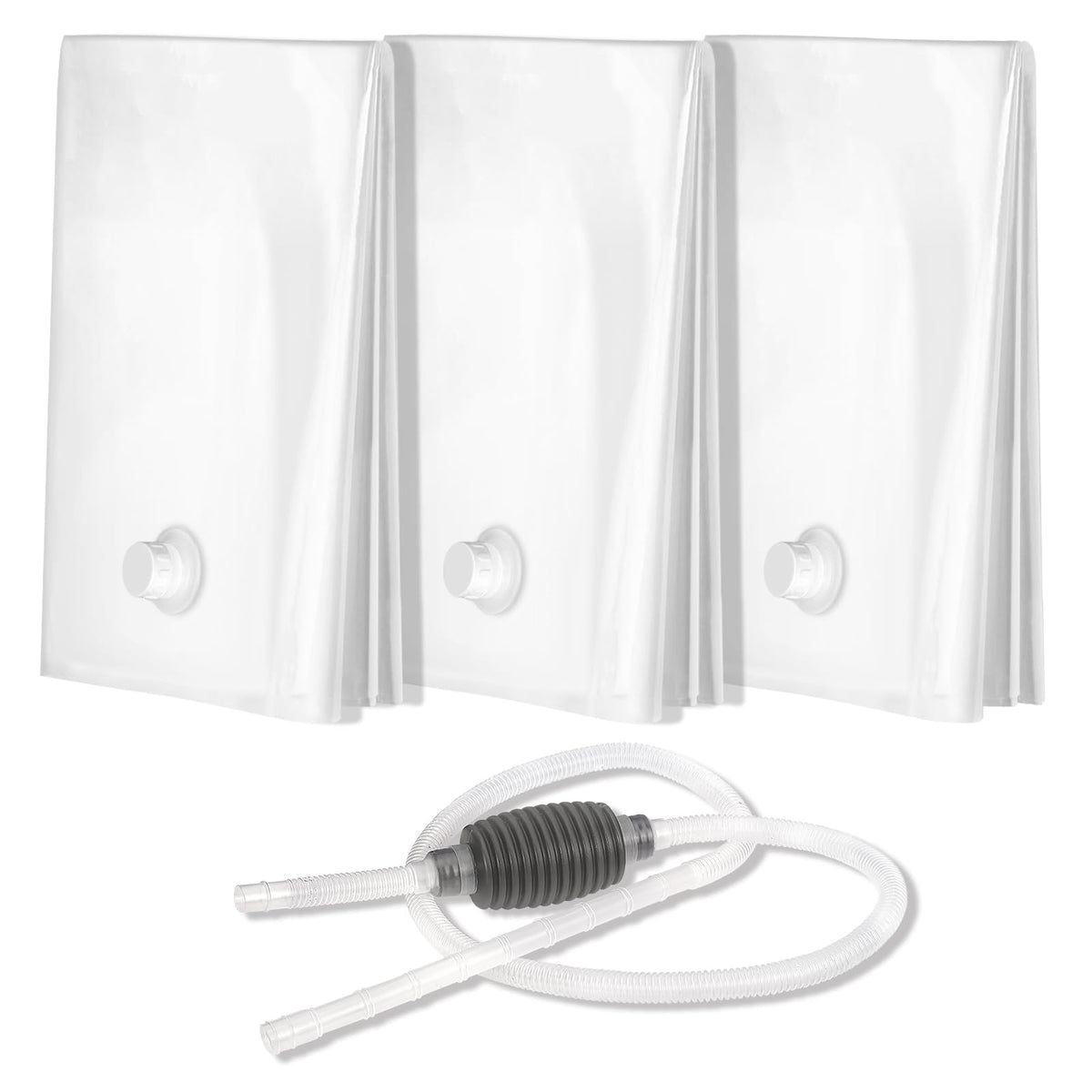 Buzzlett 3 Pcs 40 Gallon Water Storage Bladder | Home Organization - Image 1