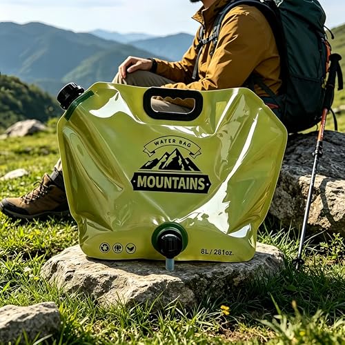 2-Gallon Collapsible Camping Water Container – Reusable - Image 3
