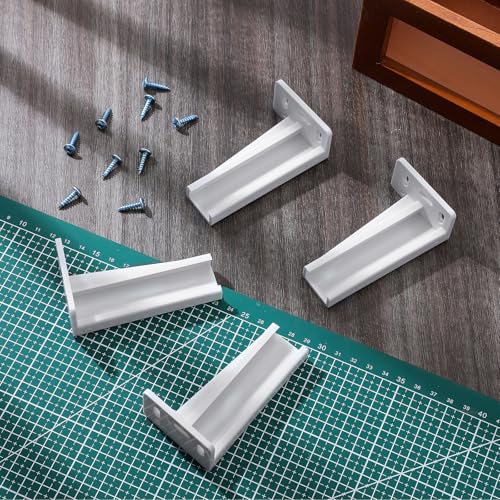 2 Pair Rear Drawer Track Socket Back Plates Mounting | Hand Tools - Image 3