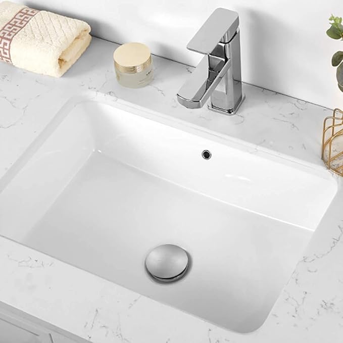 1 1/4 Brushed Nickel Sink Drain, Bathroom Pop Up Drain with Removable Brass Strainer Basket,with Overflow Vessel Lavatory Vanity Sink Drain Stopper, 83606-1BN.