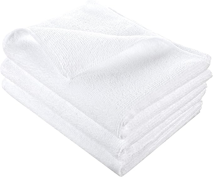 Patelai Sublimation Dishtowel Absorbent Multi Purpose Kitchen Dish Towels Blank DIY Dishcloth Bathroom Towel for Fall Christmas Kitchen Home Decor,16 x 24 Inch(32 Pieces)