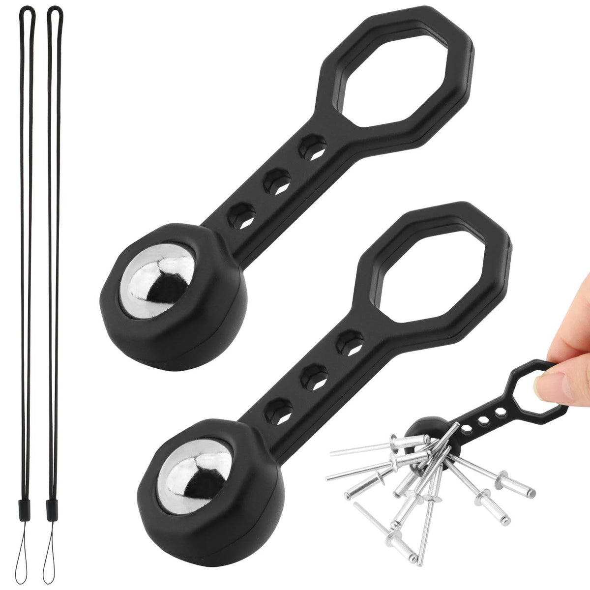 2 Pcs Magnetic Stud Finder, 27 Pounds of Pull Magnetic Power - Image 1