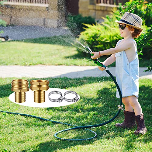Hotop 4 Set 3/4 Inch Brass Garden Hose Repair Kit | Home Repair - Image 3